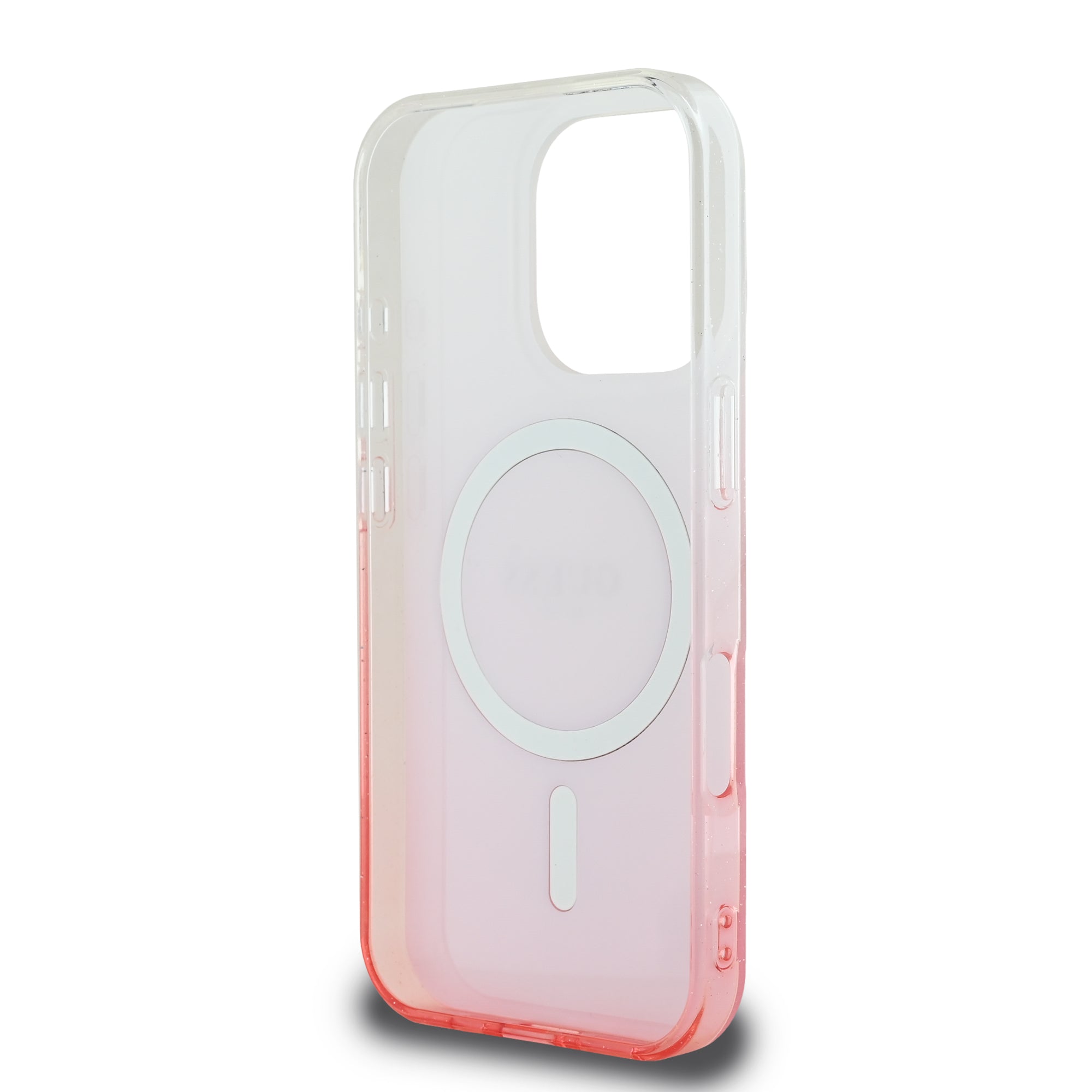Guess Magsafe “Glitter Gradient” Hard Case Θήκη προστασίας από σκληρό πλαστικό – iPhone 16 Pro Max (Ροζ – GUHMP16XHGRCELP)