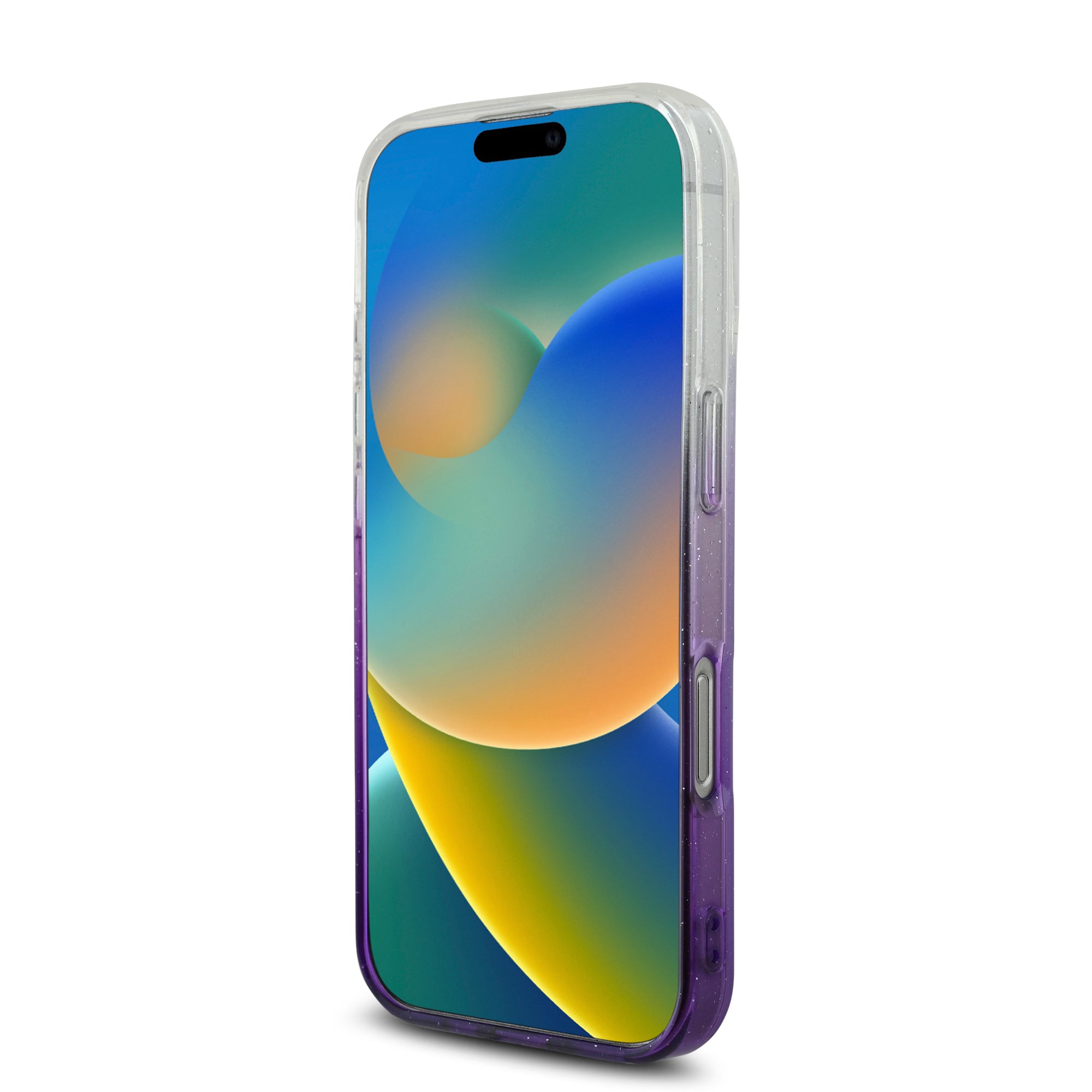 Guess Magsafe “Glitter Gradient” Hard Case Θήκη προστασίας από σκληρό πλαστικό – iPhone 16 Pro Max (Μωβ – GUHMP16XHGRCELU)