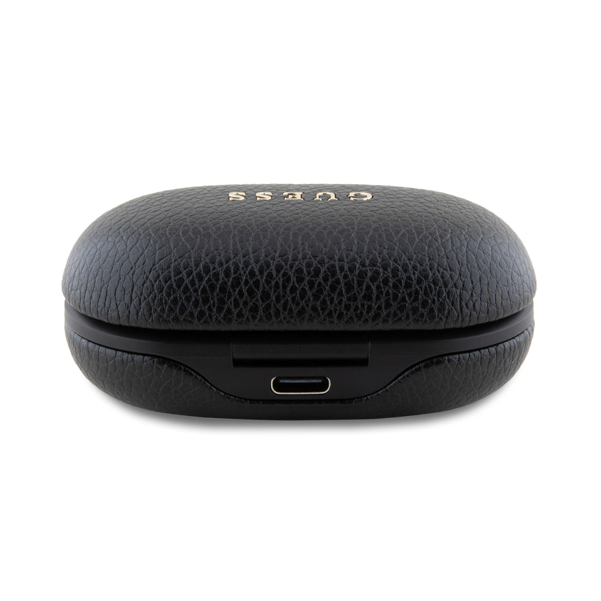 Guess Grained Printed Classic Logo True Wireless ENC Earphones (Black - GUTWSPGTSPSK)