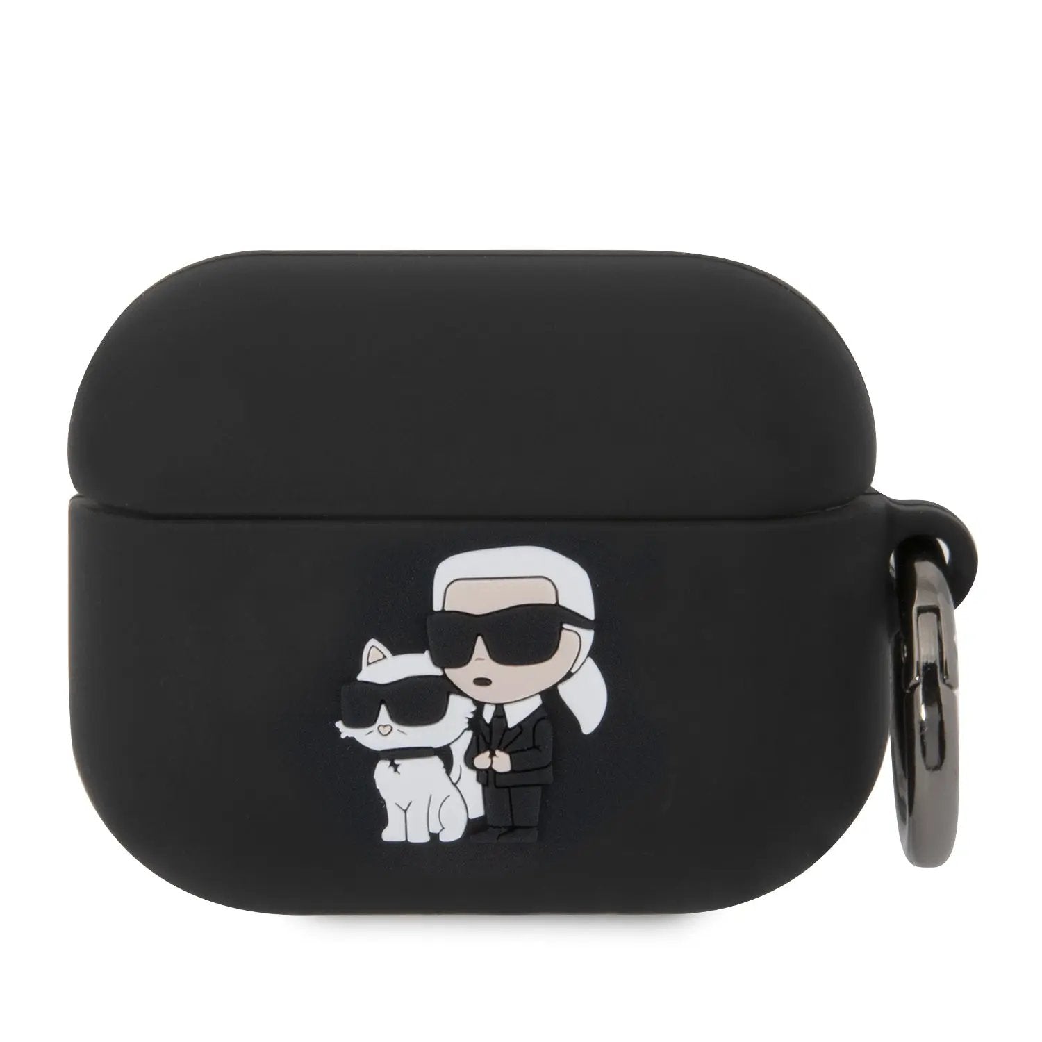 Karl Lagerfeld 3d Logo Nft Karl's Head Θήκη Προστασίας Απο Σιλικόνη – Apple Airpods Pro (black – Klaprunkc) – PhoneBazaar