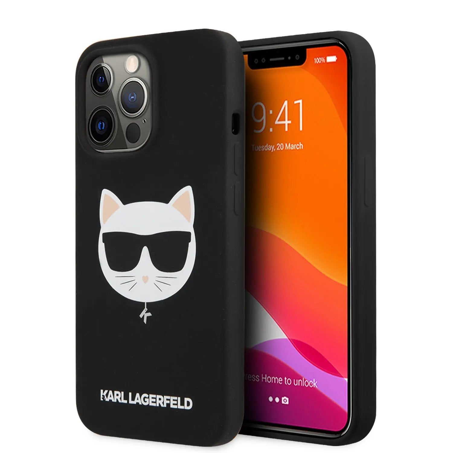 Karl Lagerfeld 3D Rubber Case Choupette's Head Θήκη προστασίας από σιλικόνη – iPhone 13 Pro (Μαύρο για KLHCP13LSLCHBK) – PhoneBazaar