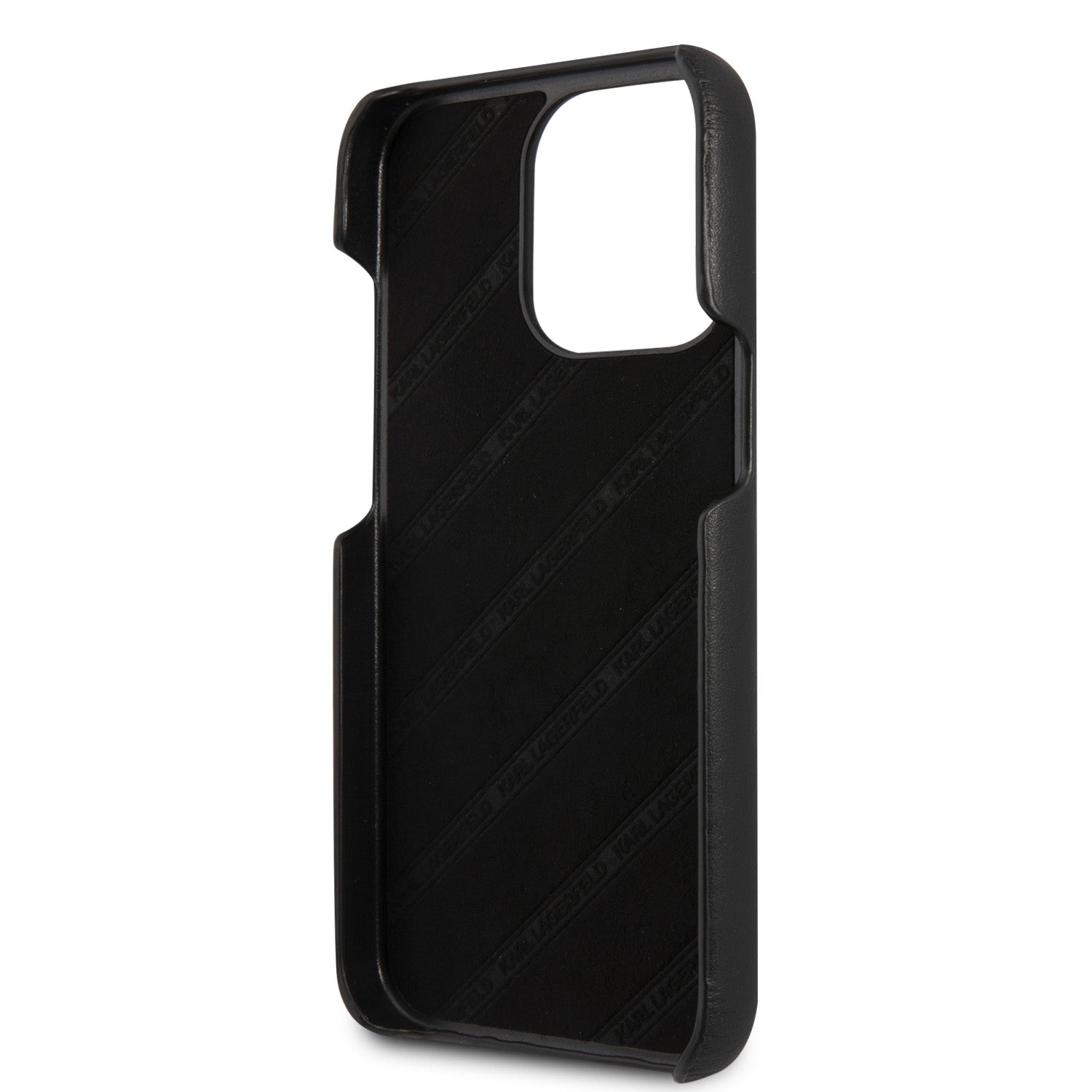 Karl Lagerfeld "Elastic Strap" Hard Case Θήκη προστασίας από σιλικόνη – iPhone 13 Pro (Black)