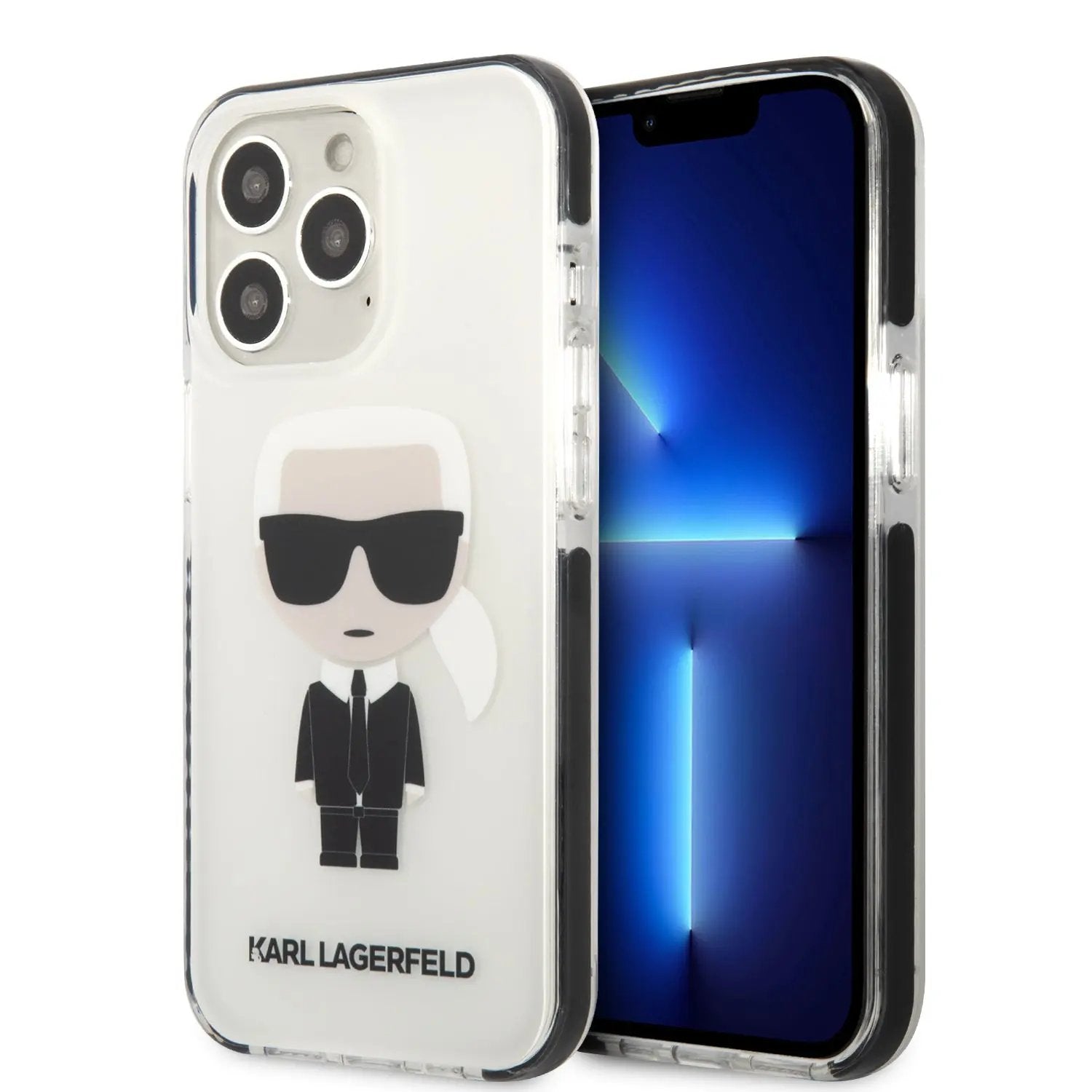 Karl Lagerfeld Ikonik Case Karl's Head Θήκη Προστασίας Απο Σκληρο Πλαστικο – Iphone 13 Pro (λευκο για Klhcp13ltpeikw) – PhoneBazaar