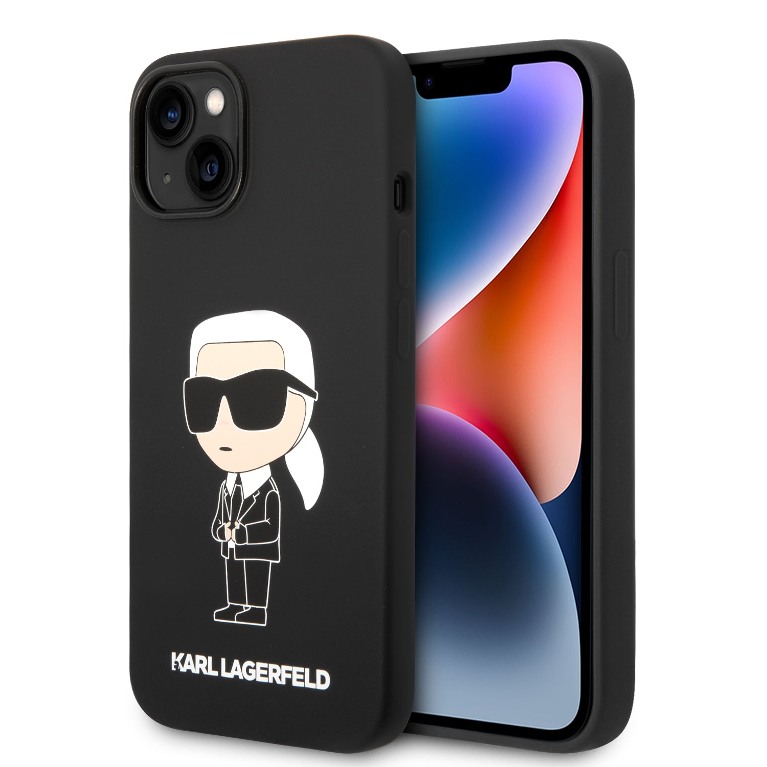 Karl Lagerfeld “Ikonik NFT” Hard Case Θήκη προστασίας από σιλικόνη – iPhone 14 Plus (Μαύρο – KLHCP14MSNIKBCK) – PhoneBazaar