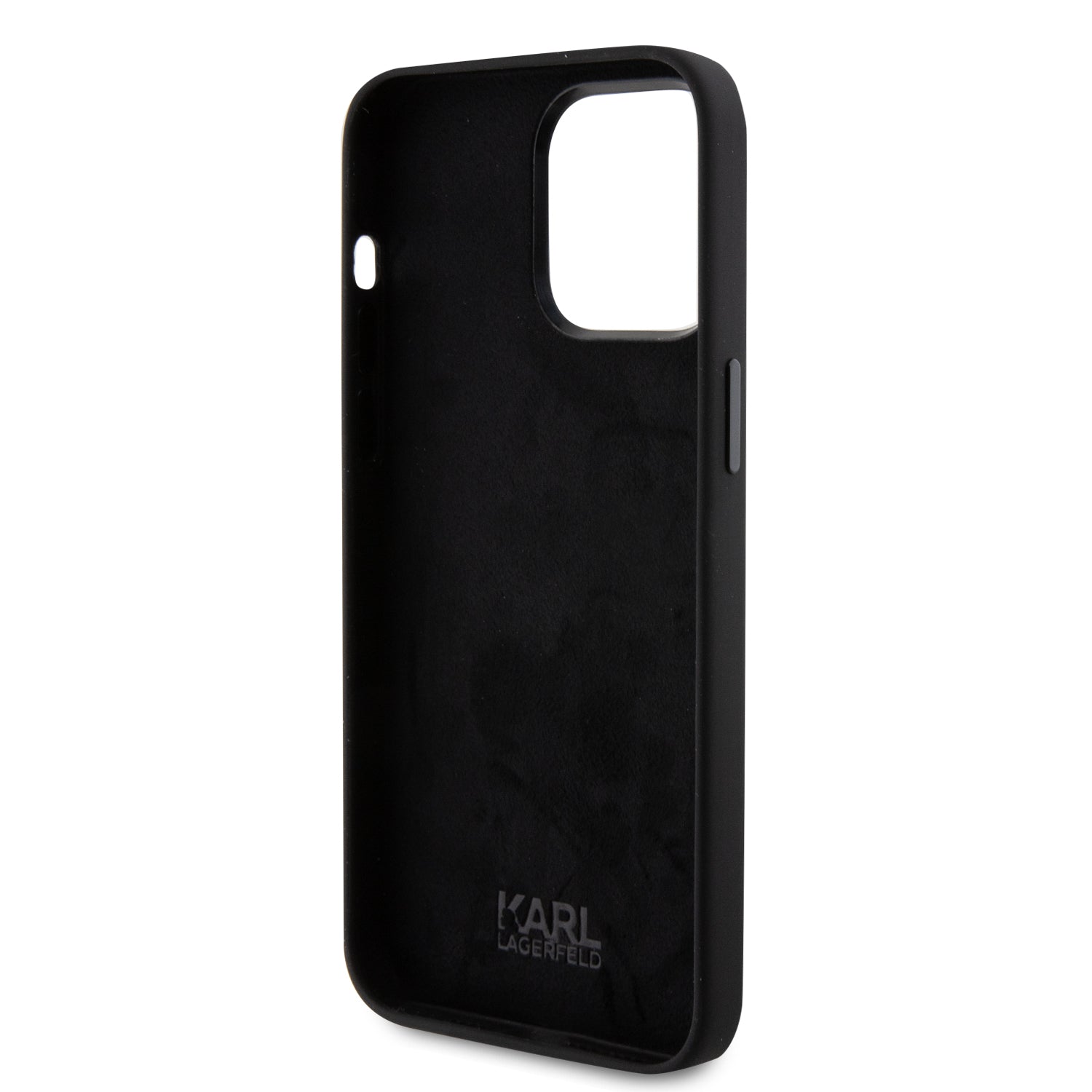 Karl Lagerfeld Choupette Metal Pin Hard Case Θήκη προστασίας από σιλικόνη – iPhone 15 Pro Max (Black – KLHCP15XSMHCNPK)