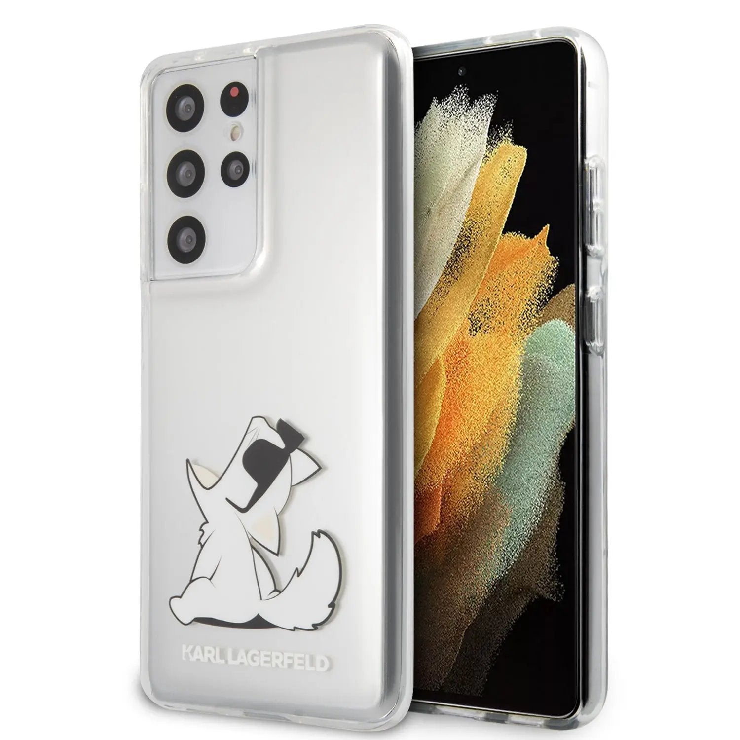 Karl Lagerfeld “choupette Fun” Hard Case Θήκη Προστασίας Απο Σιλικόνη – Samsung Galaxy S21 Ultra G998 (διαφανη) – PhoneBazaar