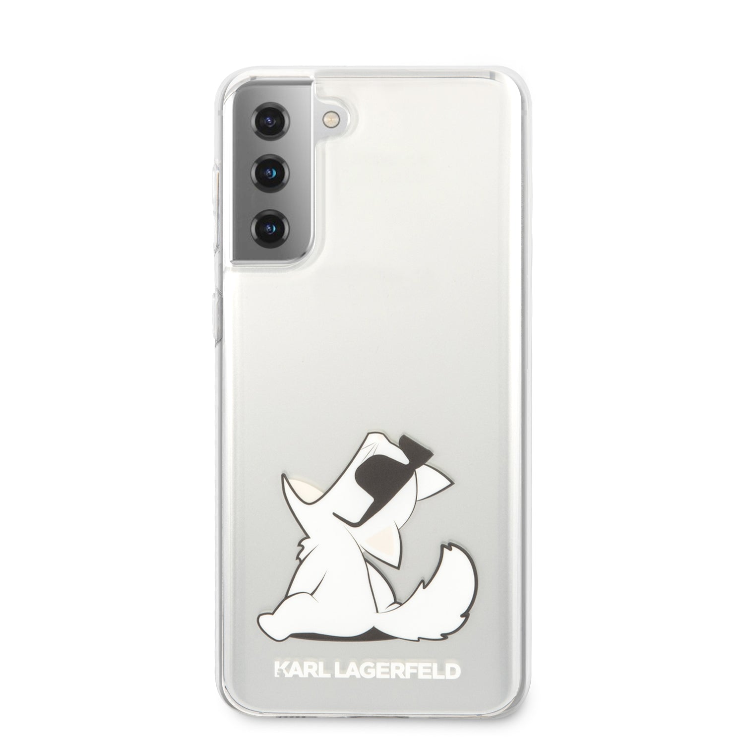 Karl Lagerfeld “Choupette Fun” Hard Case Θήκη προστασίας από σιλικόνη – Samsung Galaxy S21 Plus G996 (Διάφανη)