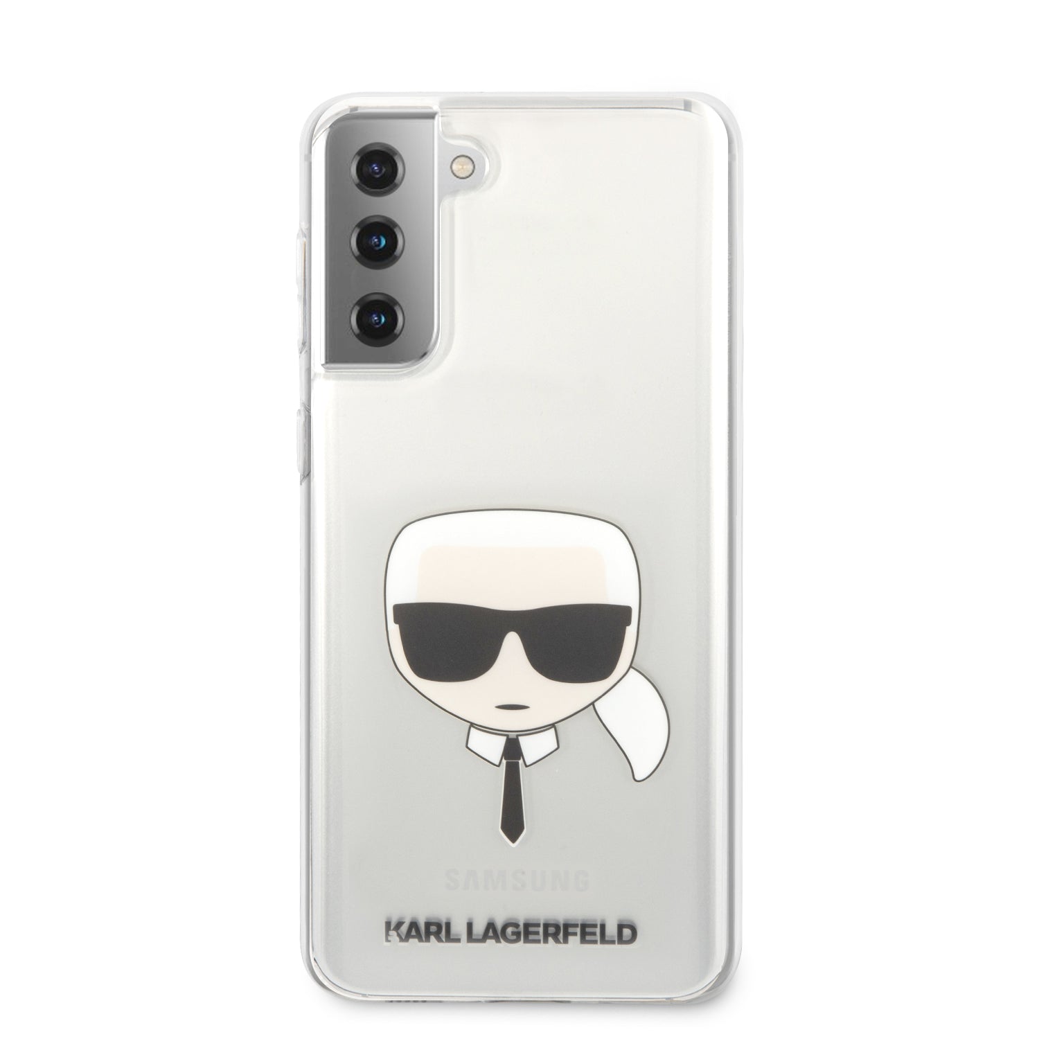 Karl Lagerfeld “Karl's Head” Διάφανη θήκη προστασίας από σιλικόνη – Samsung Galaxy S21 Plus G996 (KLHCS21MKTR - Διάφανη)