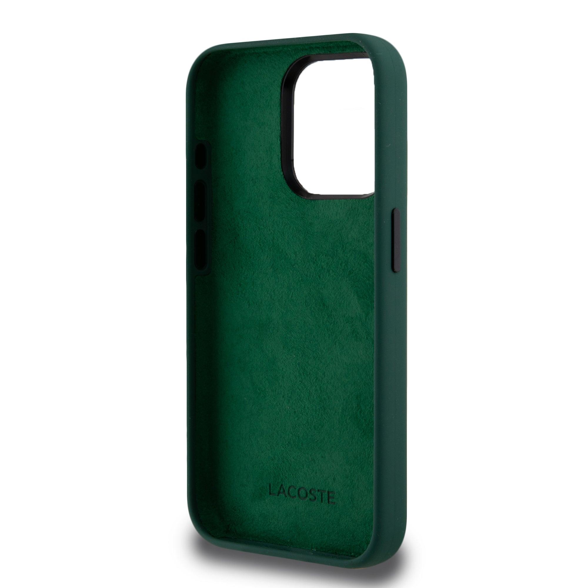 Lacoste Graffiti Hard Case Θήκη προστασίας από Liquid σιλικόνη για iPhone 15 Pro (Πράσινο/Μαύρο)