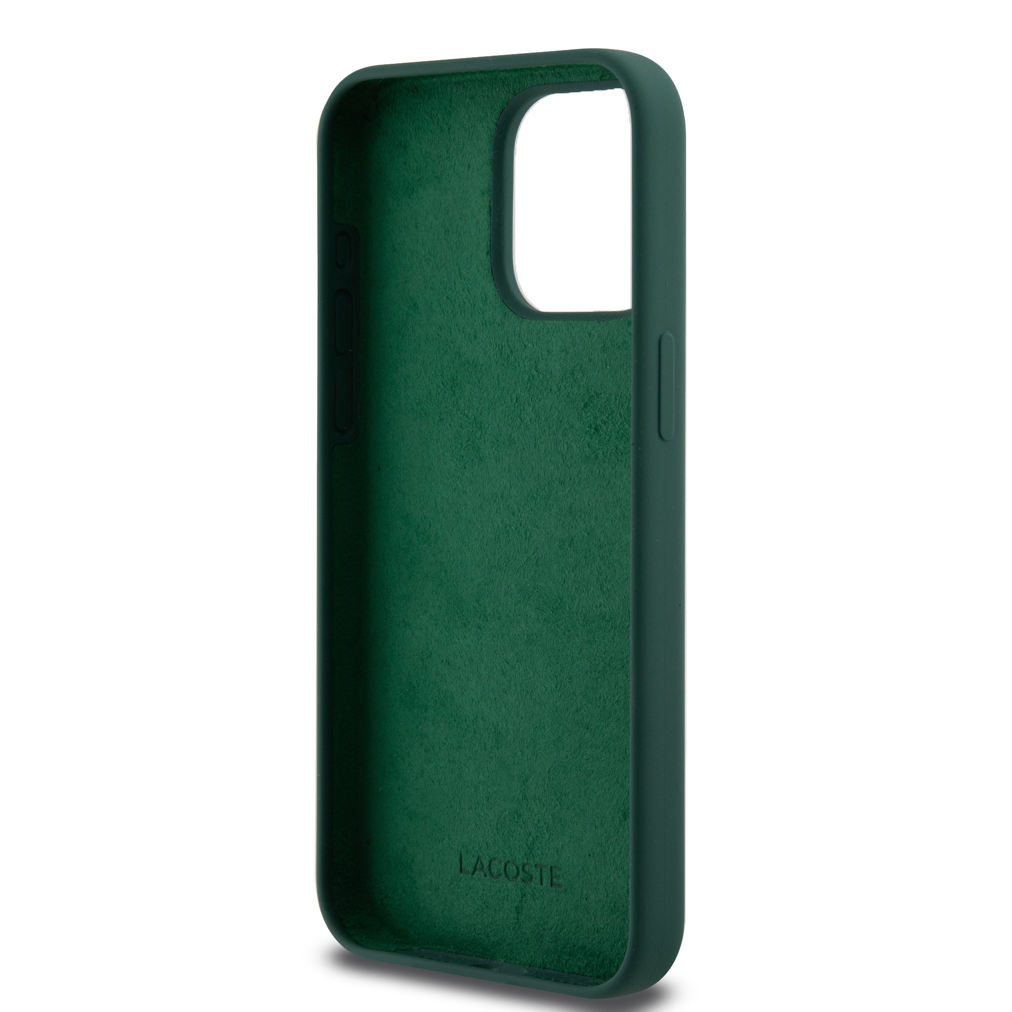 Lacoste Oval Logo Hard Case Θήκη προστασίας από Σιλικόνη για iPhone 15 Pro Max (Πράσινο/Λευκό)