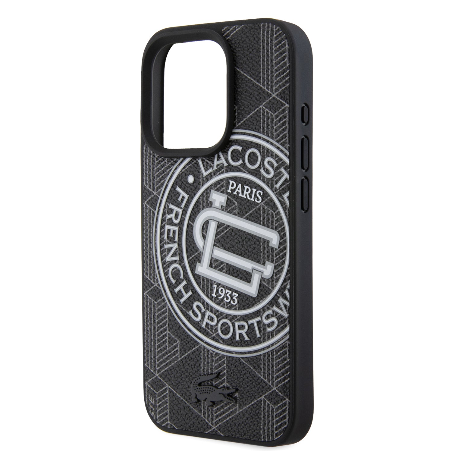 Lacoste Magsafe PVC Mono Sportswear Hard Case Θήκη προστασίας από σκληρό πλαστικό για iPhone 15 Pro (Sinople/Black)