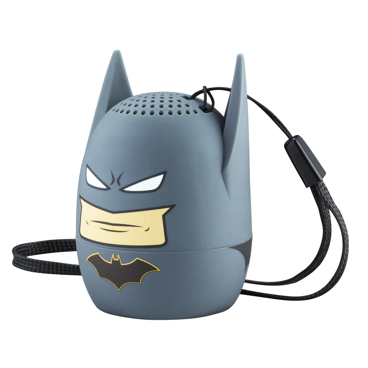 eKids Batman Φορητό ηχείο Bluetooth για παιδιά με λουράκι καρπού (Γκρι/Μαύρο)