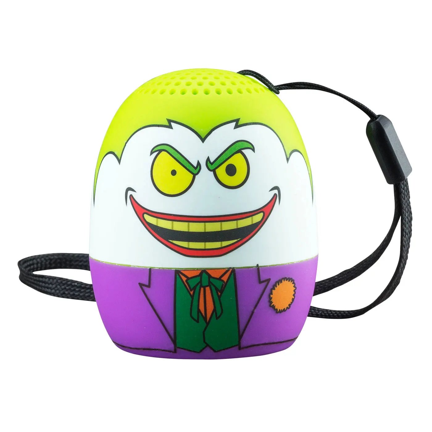 eKids Joker Φορητό ηχείο Bluetooth για παιδιά με λουράκι καρπού (Μωβ/Κίτρινο) – PhoneBazaar