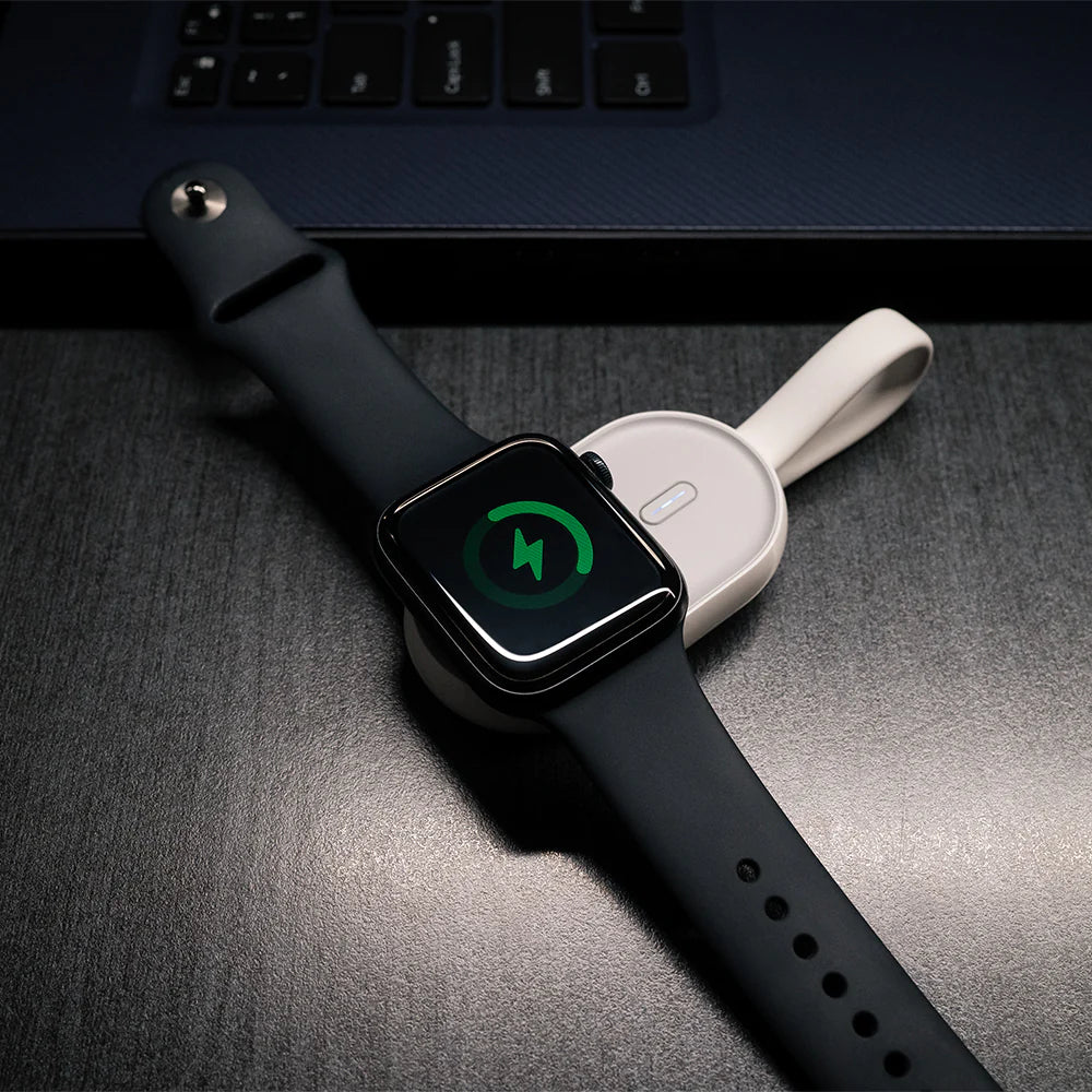 Tellur Ασύρματος φορτιστής συμβατός με ρολόγια Apple με ενσωματωμένη μπαταρία 1200 mAh