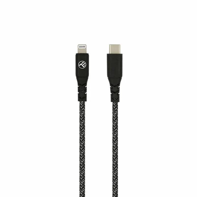 Καλώδιο Φορτισης Και Δεδομενων Tellur Green Data Cable Type-c Σε Lightning Apple Mfi Certified – 1 Μετρο Σε Μαύρο Χρωμα – PhoneBazaar