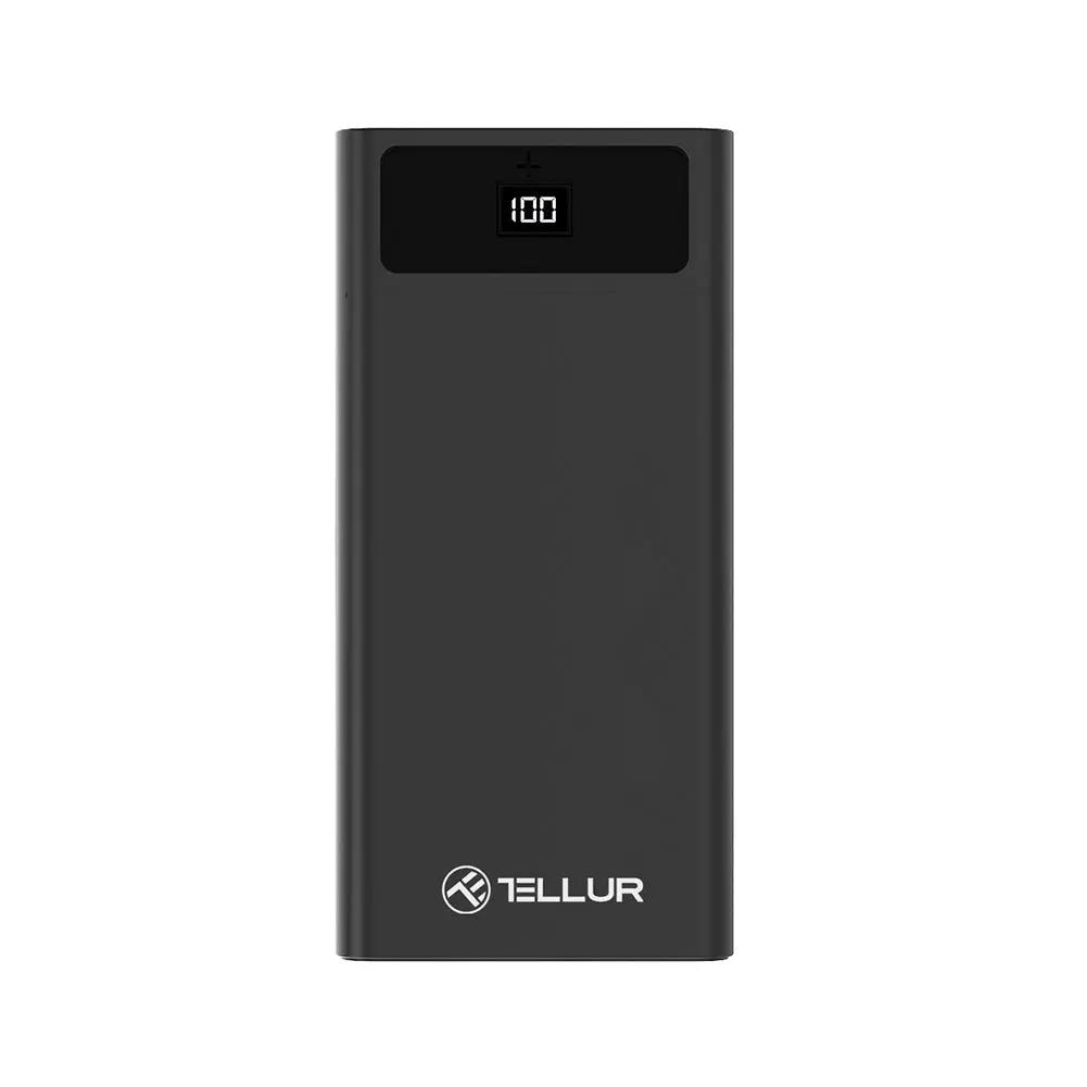 Tellur Powerbank Pd200 20.000mah Σε Μαύρο Χρωμα Με 2x Usb, 1xusb-c (tll158241) – PhoneBazaar