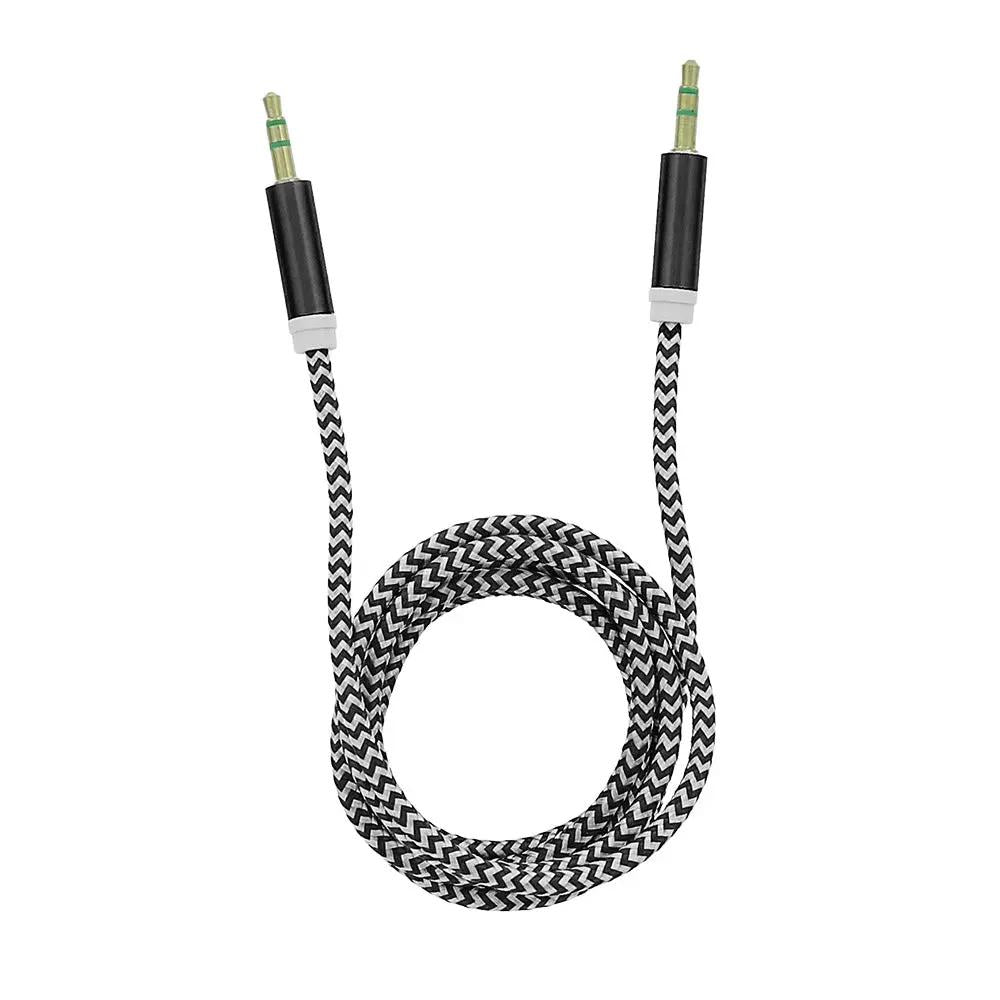 Tellur Auxiliary Audio Cable Στερεοφωνικό καλώδιο ήχου Αρσενικό/Αρσενικό μήκους 1 μέτρου σε μαύρο – PhoneBazaar