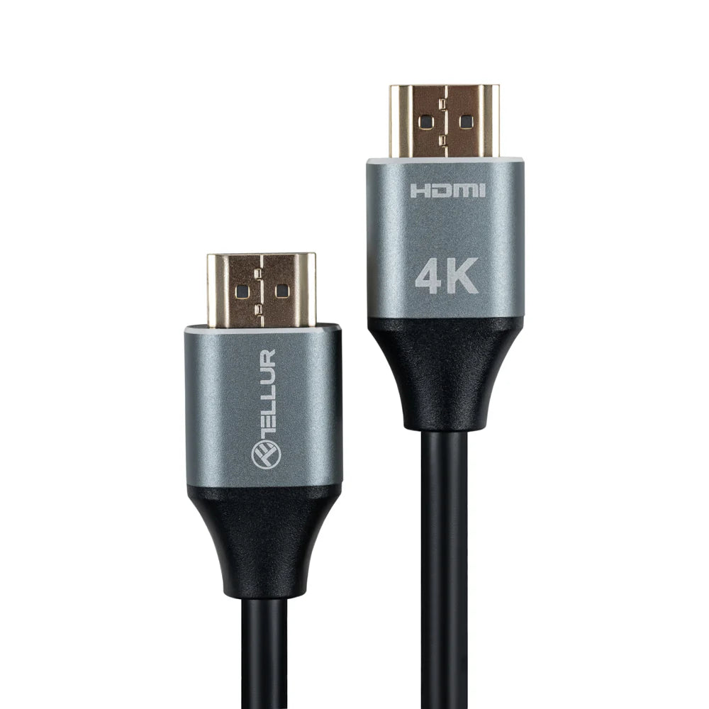Καλώδιο HDMI 2.0 υψηλής ταχύτητας, 4K, 18 Gbps, βύσμα Ethernet 1,5 m, Μαύρο (TLL312001) – PhoneBazaar