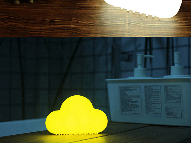 Designnest® NightLamp Cloud |MUID| Φωτάκι νυκτός συννεφάκι με ηχητική ενεργοποίηση (λευκό)
