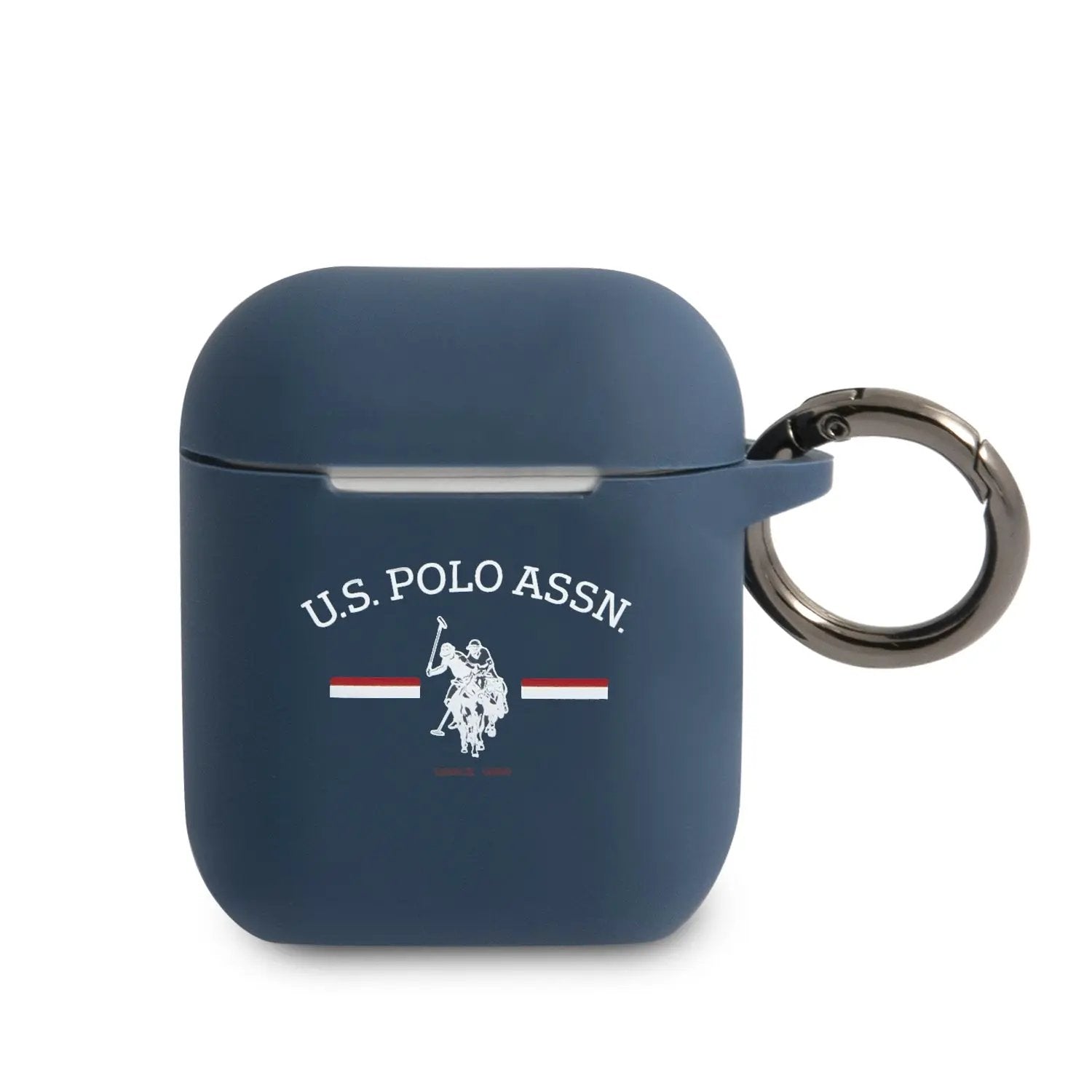 U.s. Polo Assn. “fl. Logo Collection” Θήκη Προστασίας Απο Σιλικόνη Για Apple Airpods 1/2 (navy – Usaca2sfgv) – PhoneBazaar