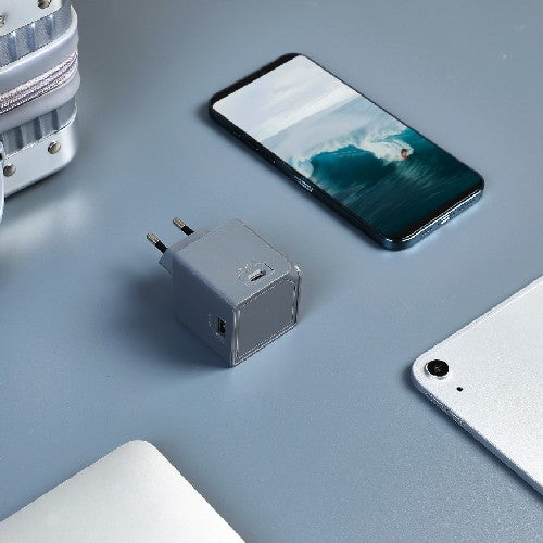 Allocacoc - USBcube Original - 2x USB-A+ 2x USB-C - 65W - Γκρι DH1253GY/EUPD65