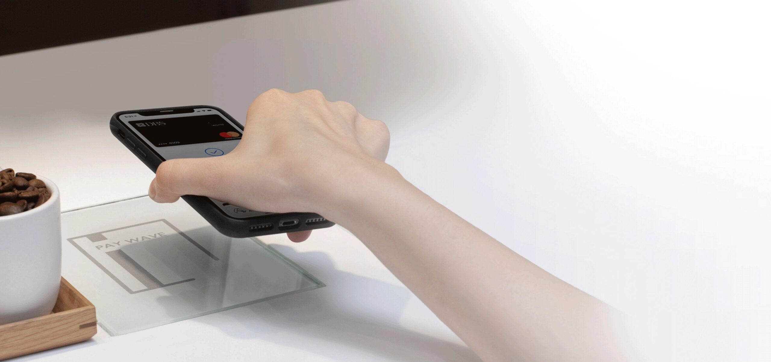 Native Union Clic Card Δερμάτινη Θήκη προστασίας για Apple iPhone 11 Pro με υποδοχή για κάρτες – μαύρη
