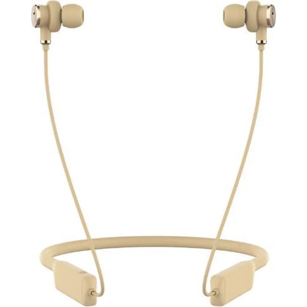 Defunc Mute Neck-band Earbuds Ασύρματα Ακουστικά Με Active Noise Cancellation Σε Χρυσό Χρωμα – PhoneBazaar