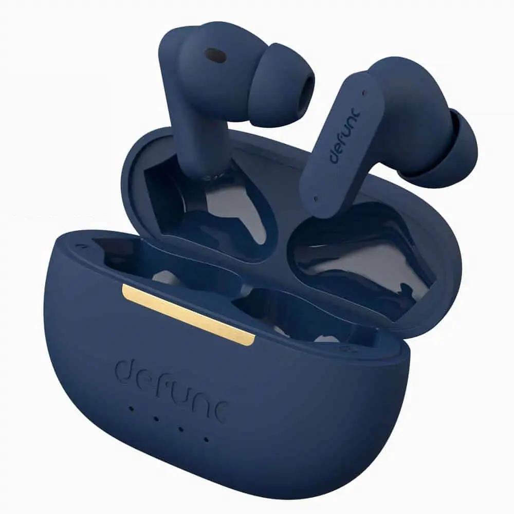 Defunc TRUE ANC Bluetooth 5.3 Ασύρματα True Wireless Ακουστικά με Active Noise Cancellation και θήκη (μπλε) – PhoneBazaar