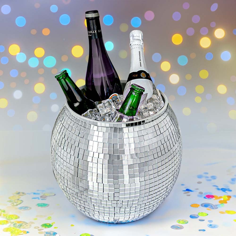 Disco Ball Ice Bucket Gold - Κουβάς Πάγου Ντισκομπάλα – Προσθέστε Λάμψη στα Πάρτι σας