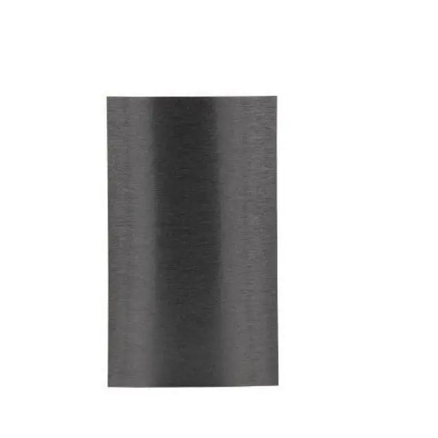 Protection Pro – Brushed Black Metallic Film Small Blank – PhoneBazaar