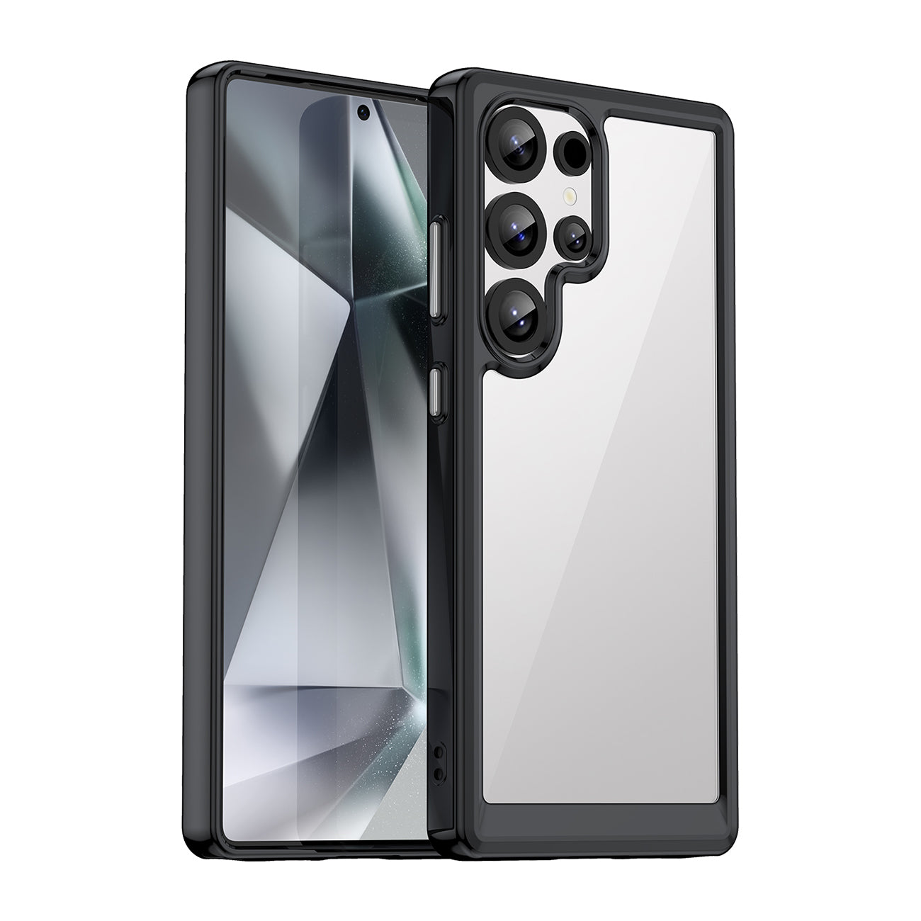 Θήκη Outer Space Με Gel Πλαισιο Για Samsung Galaxy S25 Ultra για Μαυρη – PhoneBazaar
