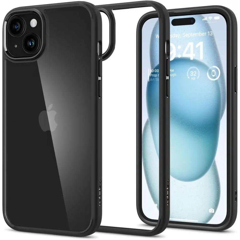 Spigen Ultra Hybrid Iphone 15 Case για Matte Black – PhoneBazaar