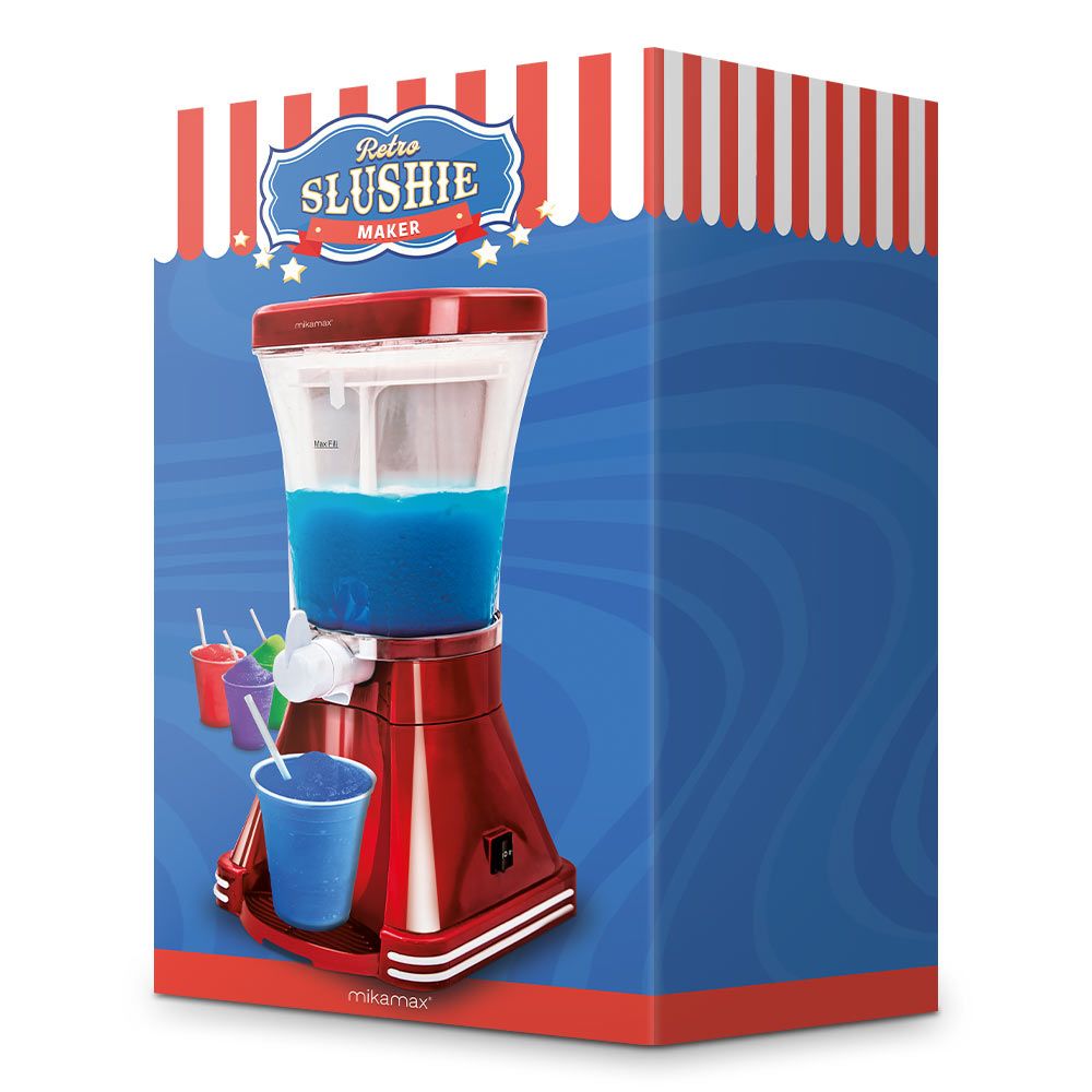 Retro Slushie Maker – Οικιακή Μηχανή για Γρανίτες & Frozen Cocktails