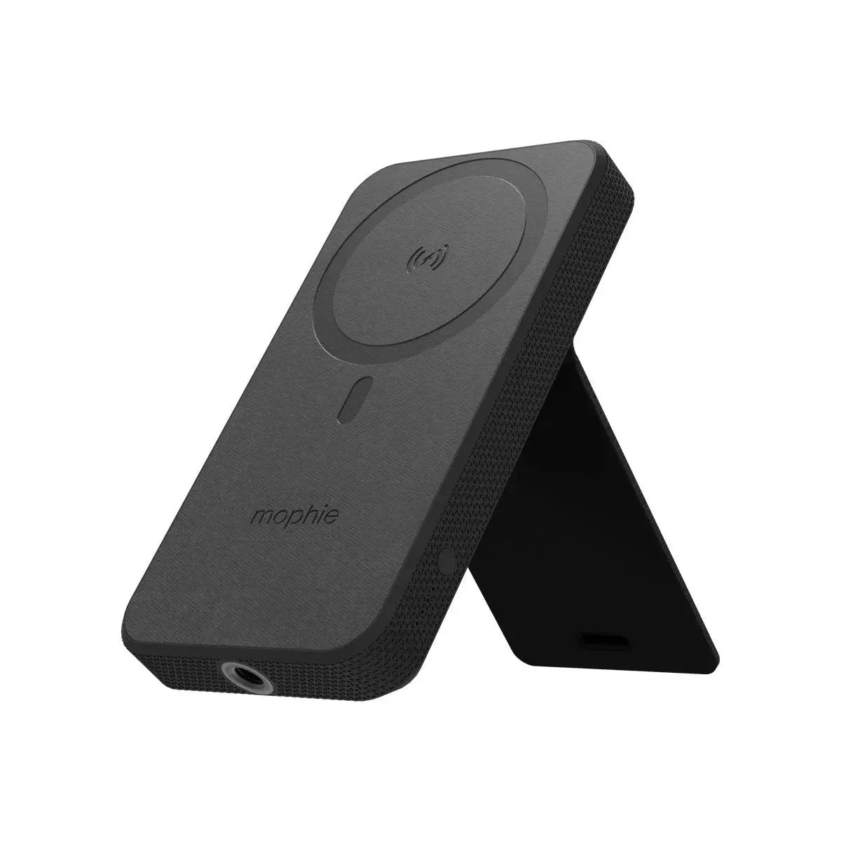 Mophie Snap+ Powerstation Stand Μαγνητικό Powerbank 10.000 Mah Με Ενσωματωμενο Snap Adapter Και Υποστηριξη Qi & Magsafe Σε Χρωμα Μαύρο – PhoneBazaar