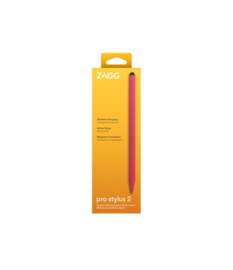 Zagg Pro Stylus 2 Universal ηλεκτρονική γραφίδα - για iPad & iPad Pro - σε ροζ χρώμα