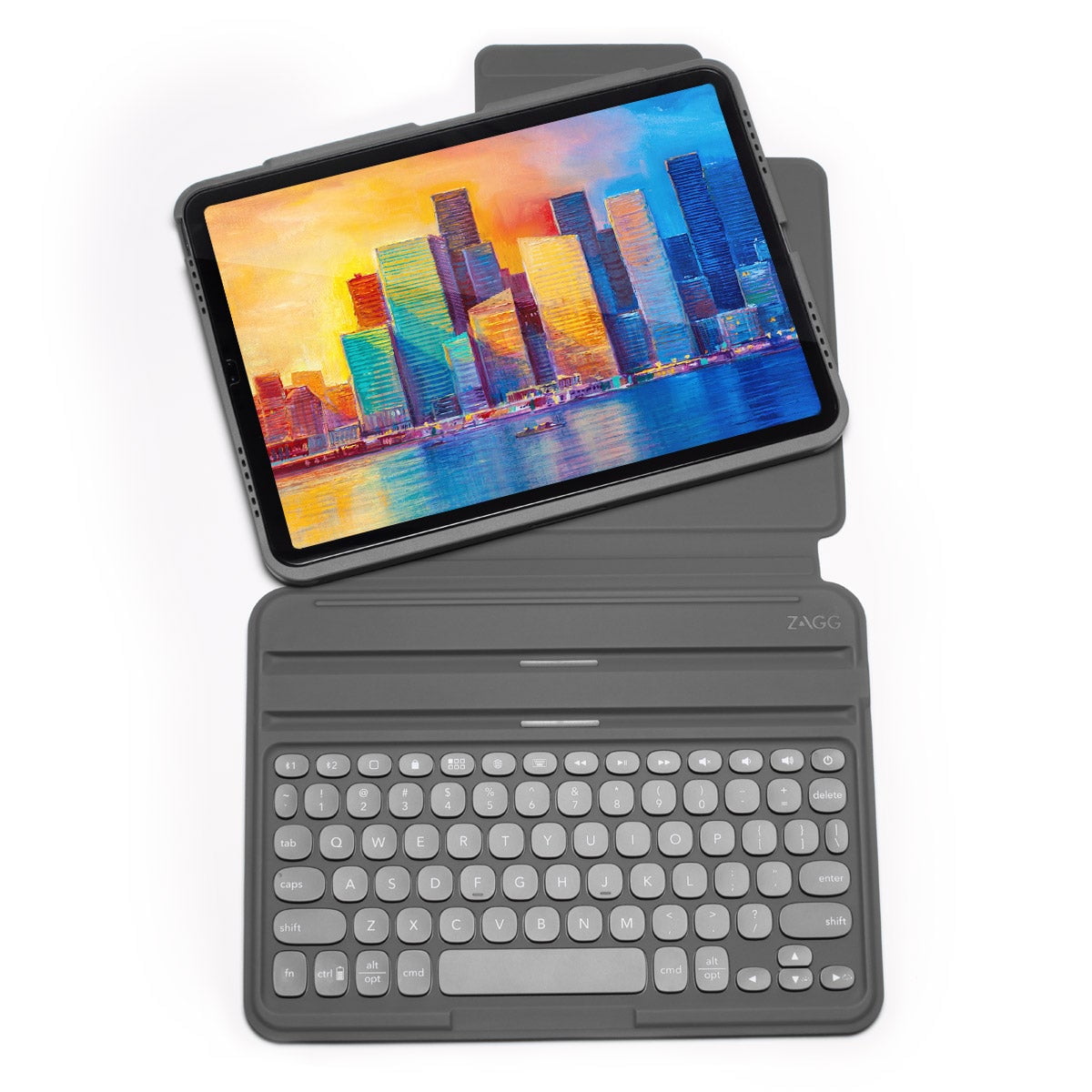 ZAGG Pro Keys Θήκη με πληκτρολόγιο για Apple iPad Pro 12,9" (3ης, 4ης, 5ης Γενιάς) σε charcoal χρώμα - 103407963