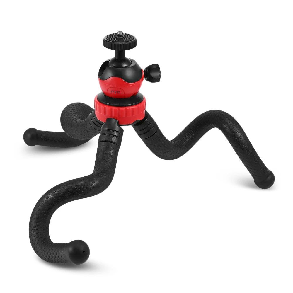 Octopus Tripod – Ευέλικτο Τρίποδο για Κινητά και Κάμερες με Bluetooth Remote – PhoneBazaar