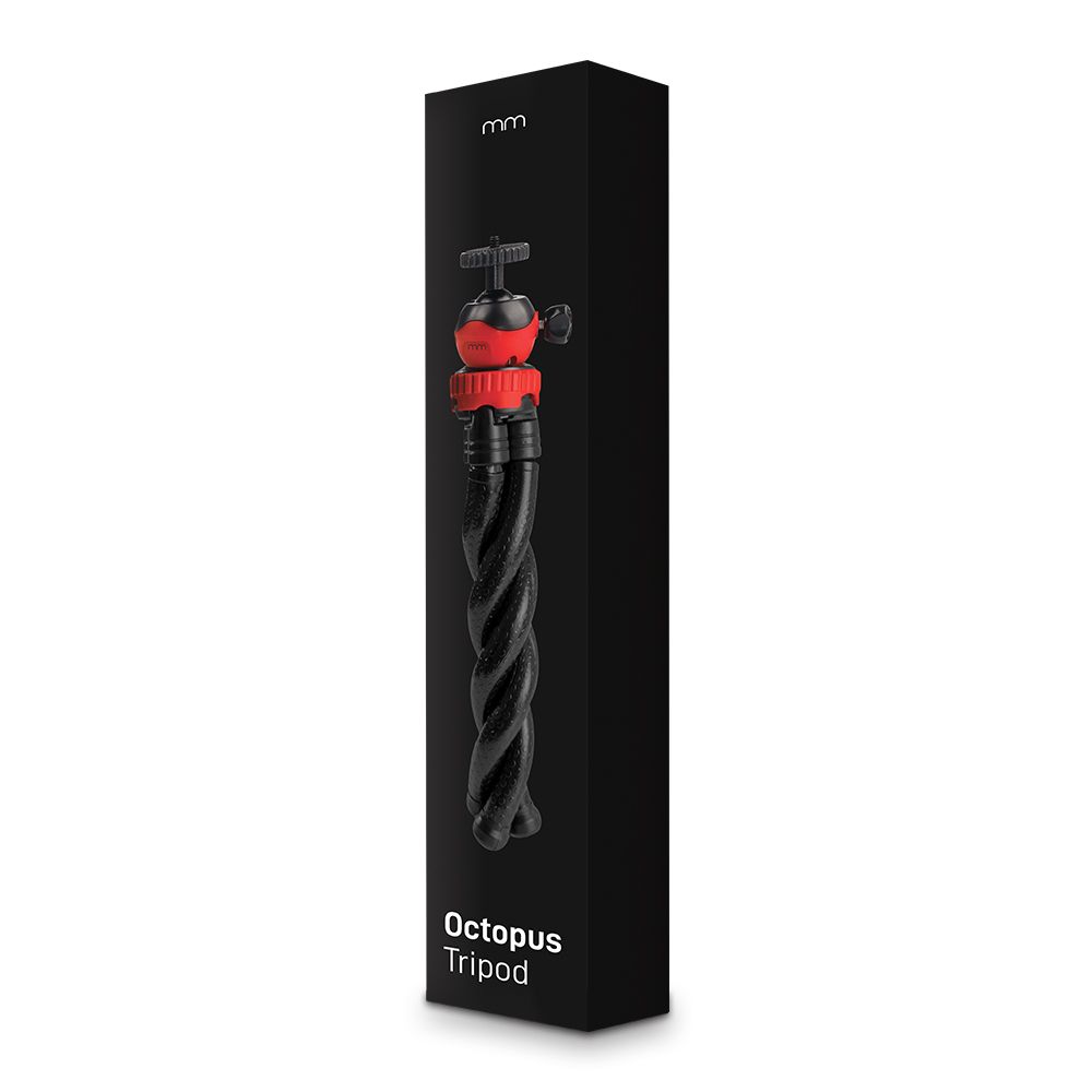 Octopus Tripod – Ευέλικτο Τρίποδο για Κινητά και Κάμερες με Bluetooth Remote