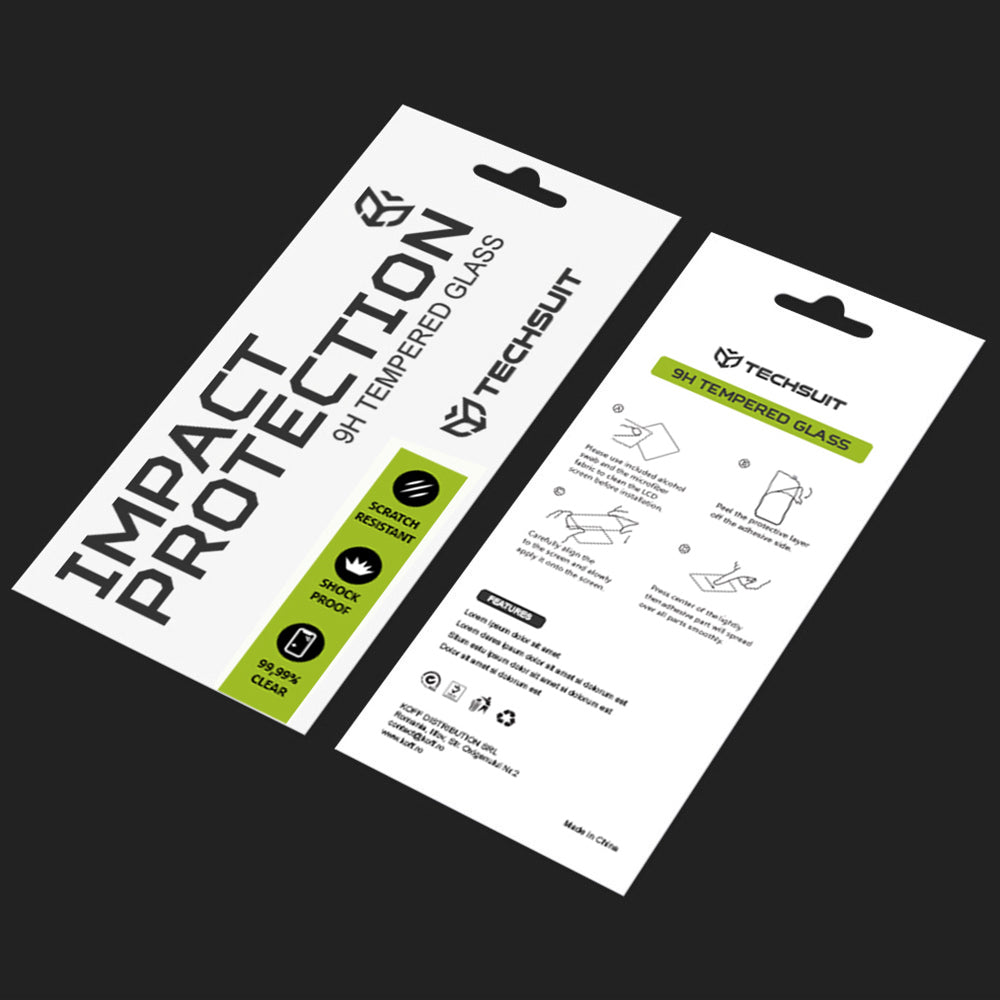 Techsuit - 111D Full Cover/Full Glue Glass -Oppo A74 4G/A94/A95/Find X5 Lite/Reno5 Lite/Z/Reno7 5G/Realme 9 4G/9 Pro+ - Black