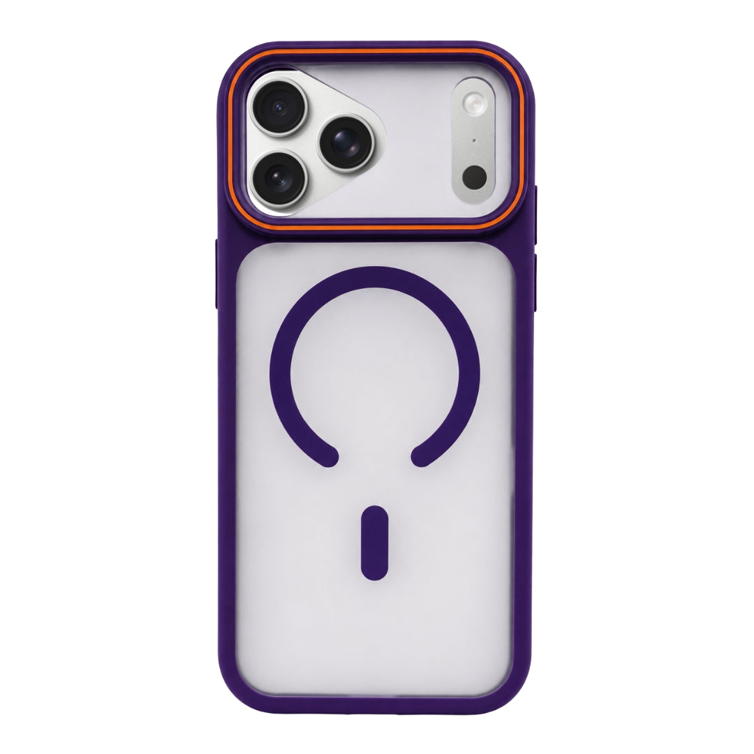 Θήκη Matte Διάφανη MagSafe - Μωβ - iPhone 17 Pro