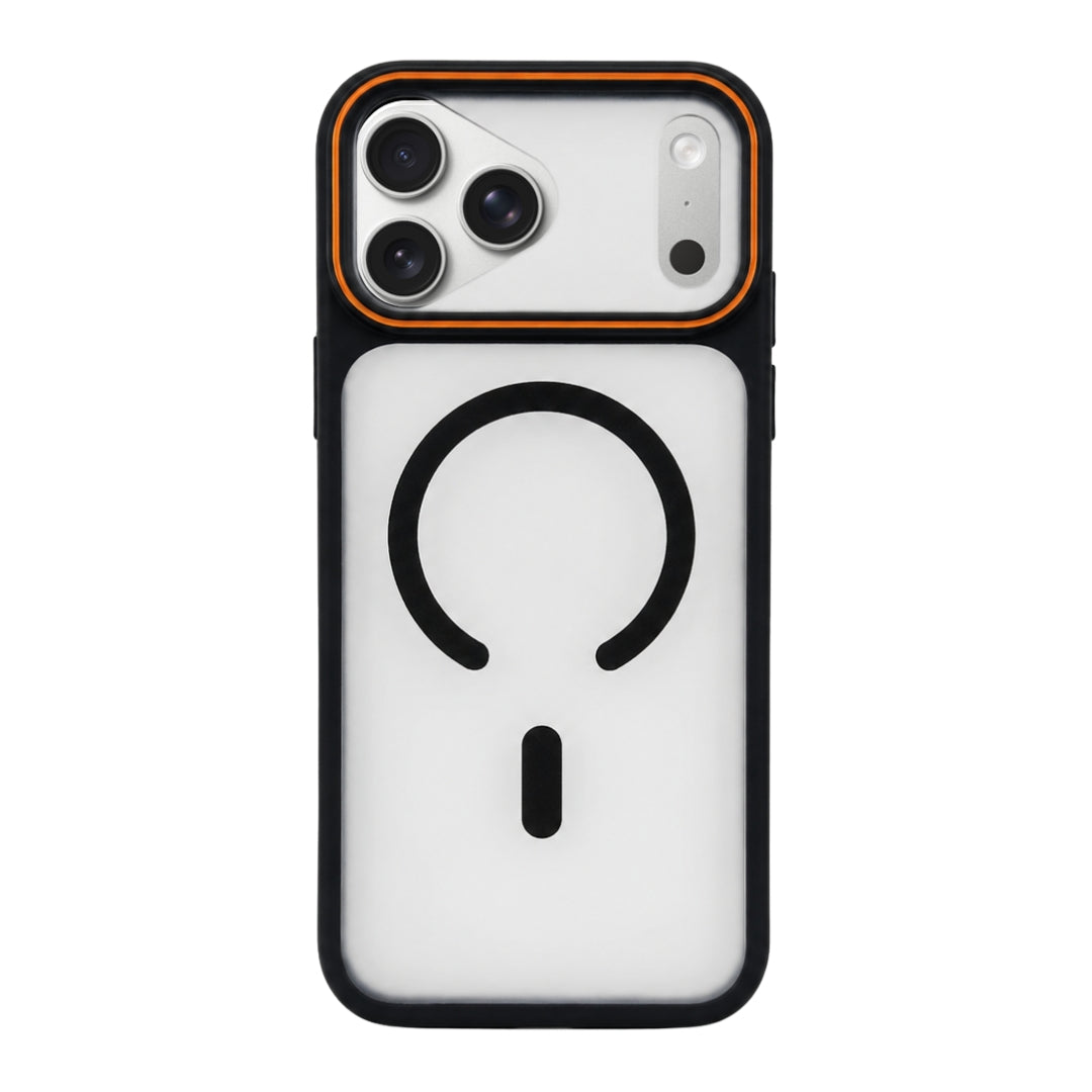Θήκη Matte Διάφανη MagSafe - Μαύρο - iPhone 17 Pro Max