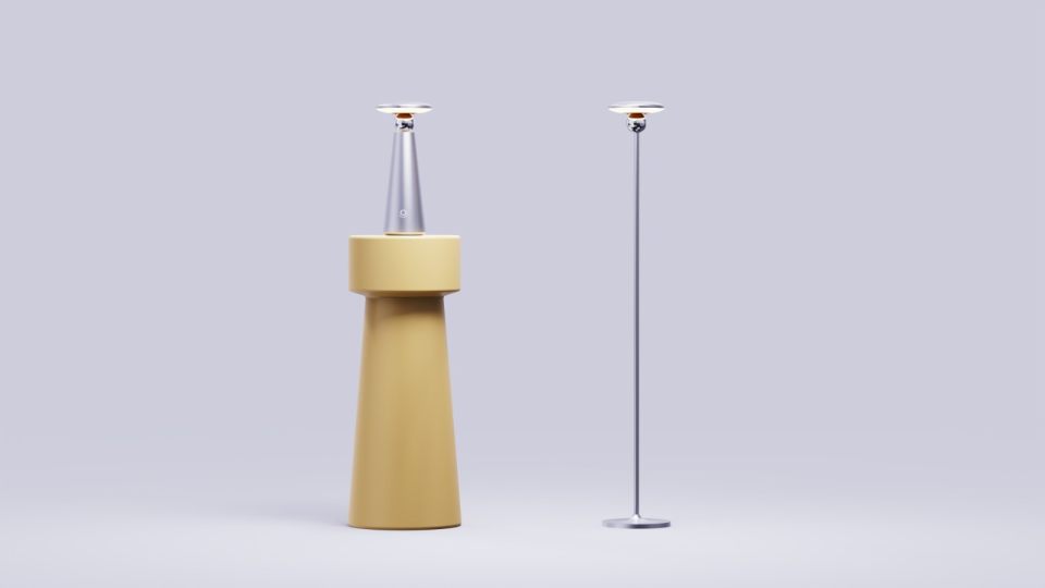 DesignNest UFO Light 360 Modular – Πολυμορφικός Φωτισμός με Στυλ (Γκρι)