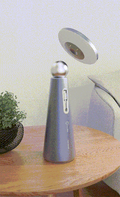 DesignNest UFO Light 360 Modular – Πολυμορφικός Φωτισμός με Στυλ (Γκρι)