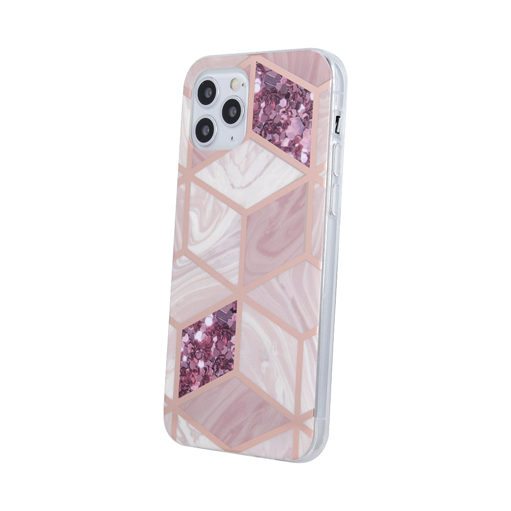 Geometric Marmur Case For Samsung Galaxy A22 4g Heather – PhoneBazaar