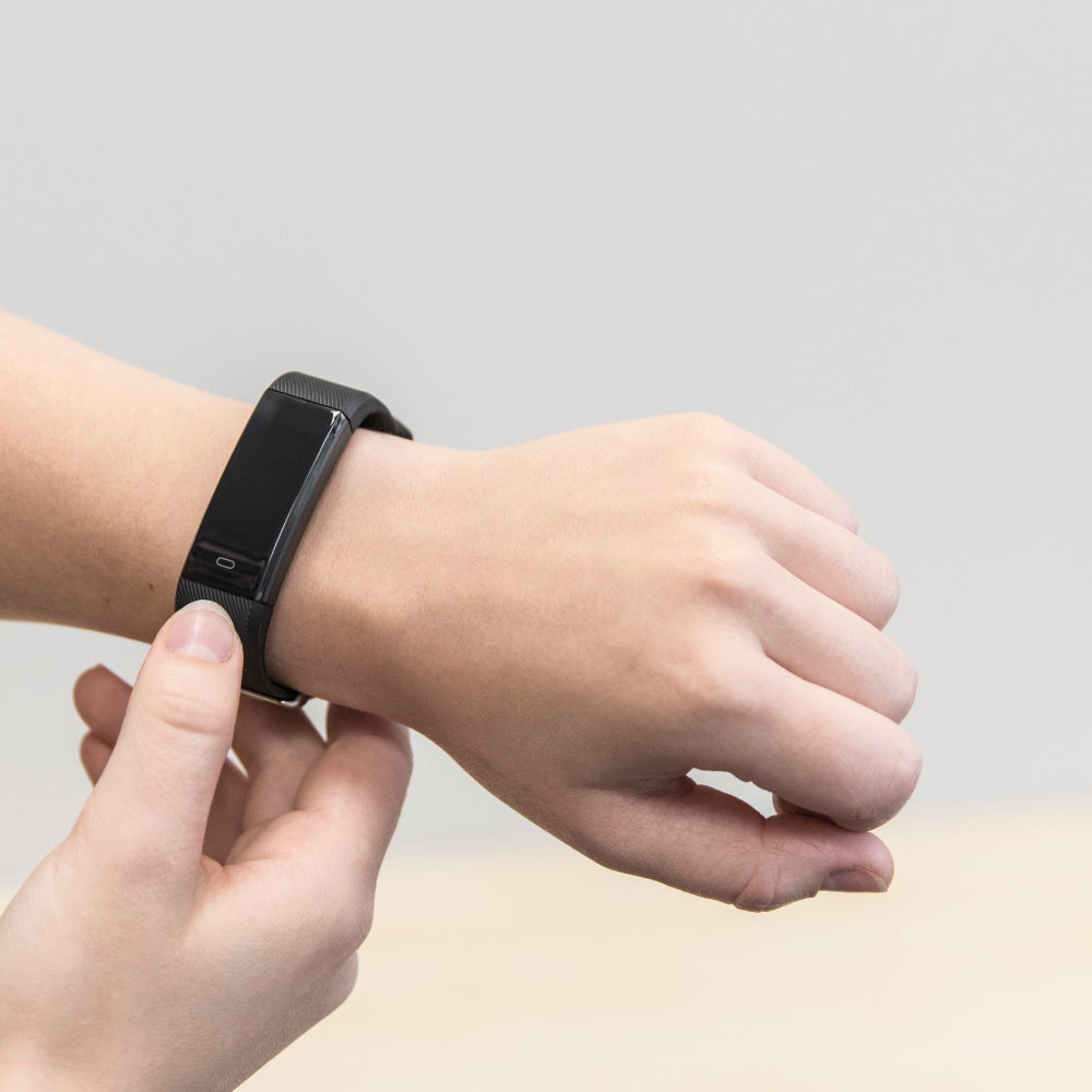 Activity Tracker Maxlife MXSB-200 σε μαύρο χρώμα