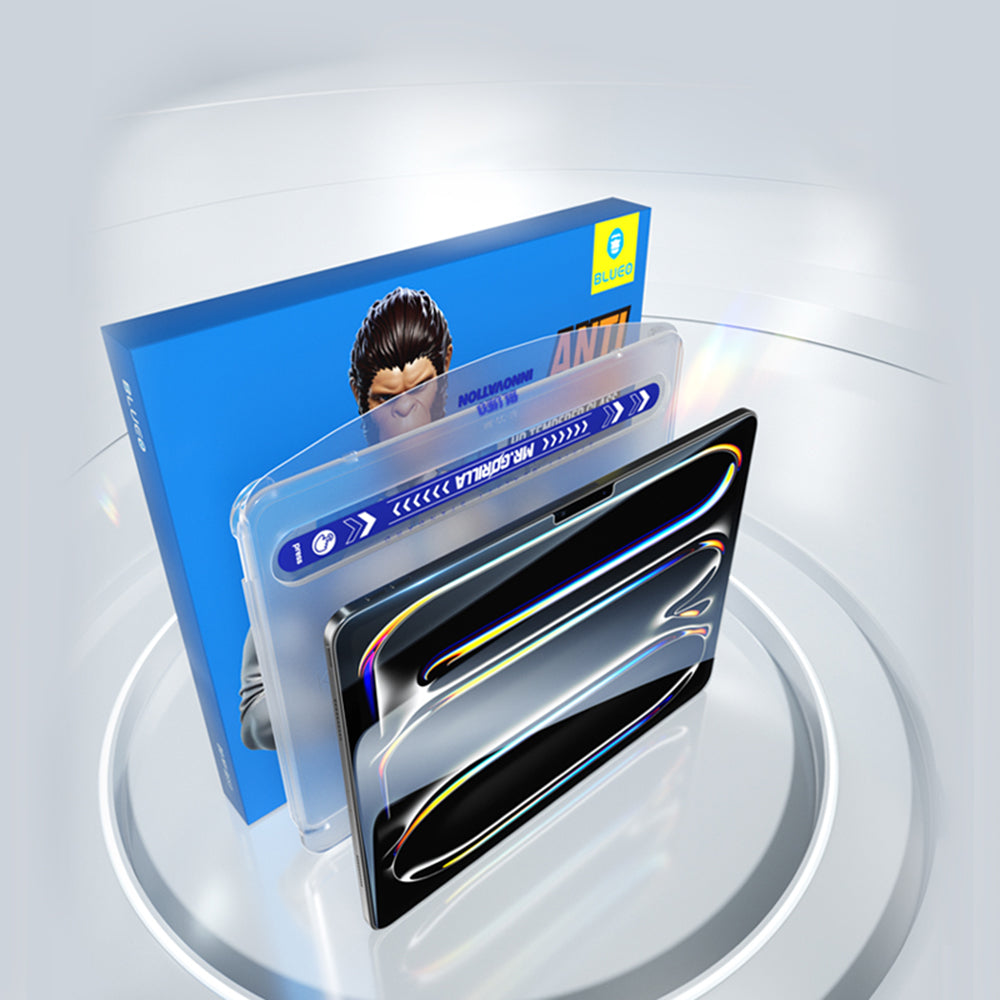 Blueo - Anti-Reflective HD Glass with Applicator - iPad Air 4 / 5 (2020/2022) / Pro 11 (2018 / 2020 / 2021 / 2022) - Clear