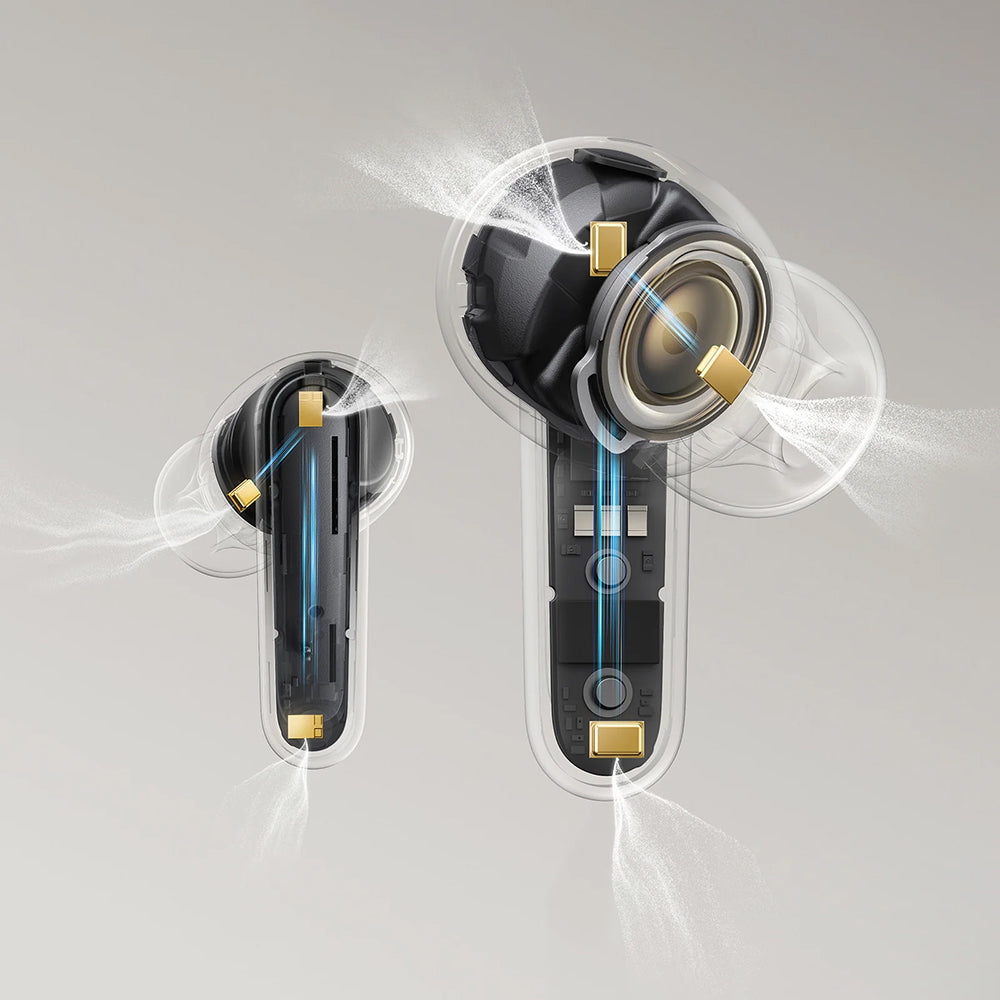 Anker - Wireless Earbuds P41i (A3937G11) - with Built-in Charger, Stand, Lightning, ANC, 6 Mics, Gaming Mode, Bass - Black