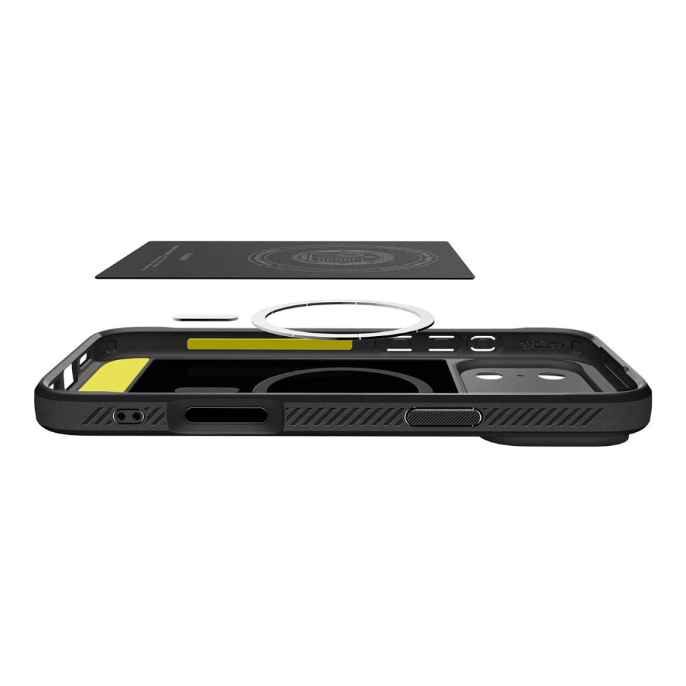 Θήκη Spigen Rugged Armor MagSafe - iPhone 17 Pro - Ματ Μαύρο