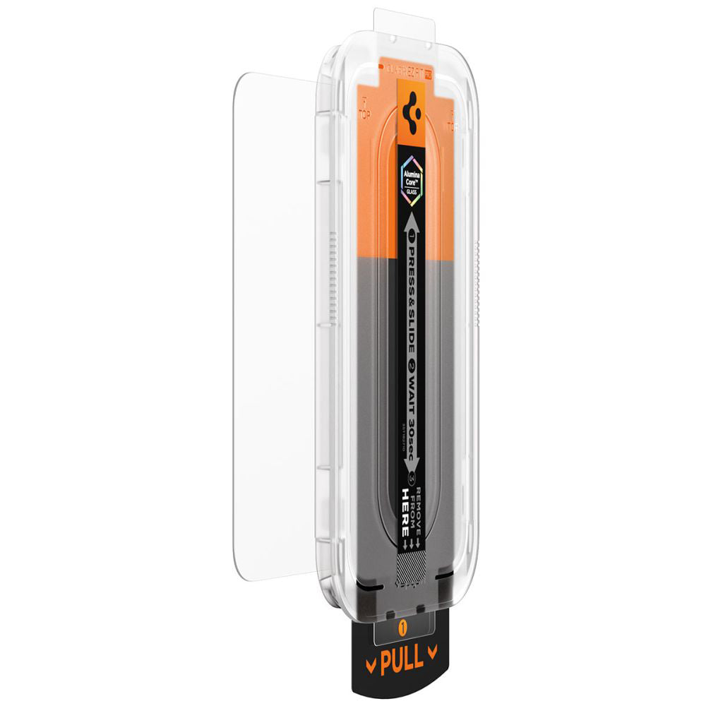 Spigen - Glas.tR EZ-FIT Pro HD (AGL10095) - iPhone 16 Pro Max / iPhone 17 Pro Max - Clear
