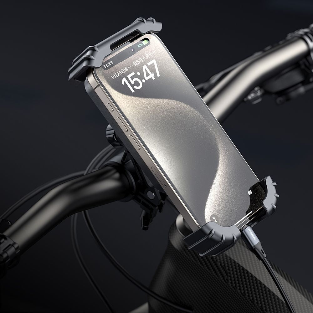 Mcdodo - Bike Holder Basalt Series (CM-5240) - for Bicycle/Motocycle, 360° Adjustment, 4.2 - 6.5 inch - Black